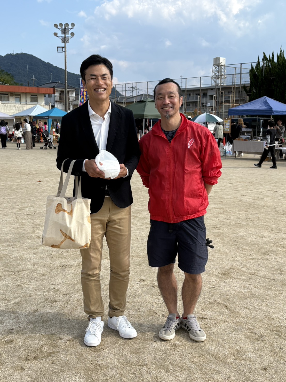 かみやすマルシェに参加して